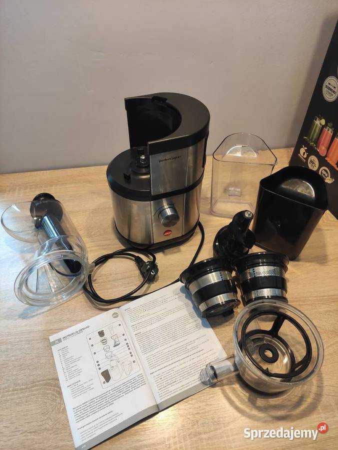 Wyciskarka wolnoobrotowa do soków pomorskie