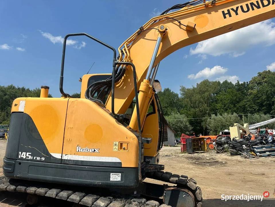 Koparka Gąsienicowa HYUNDAI ROBEX 145 LCR9 Części maszyn i innych pojazdów małopolskie Tymowa