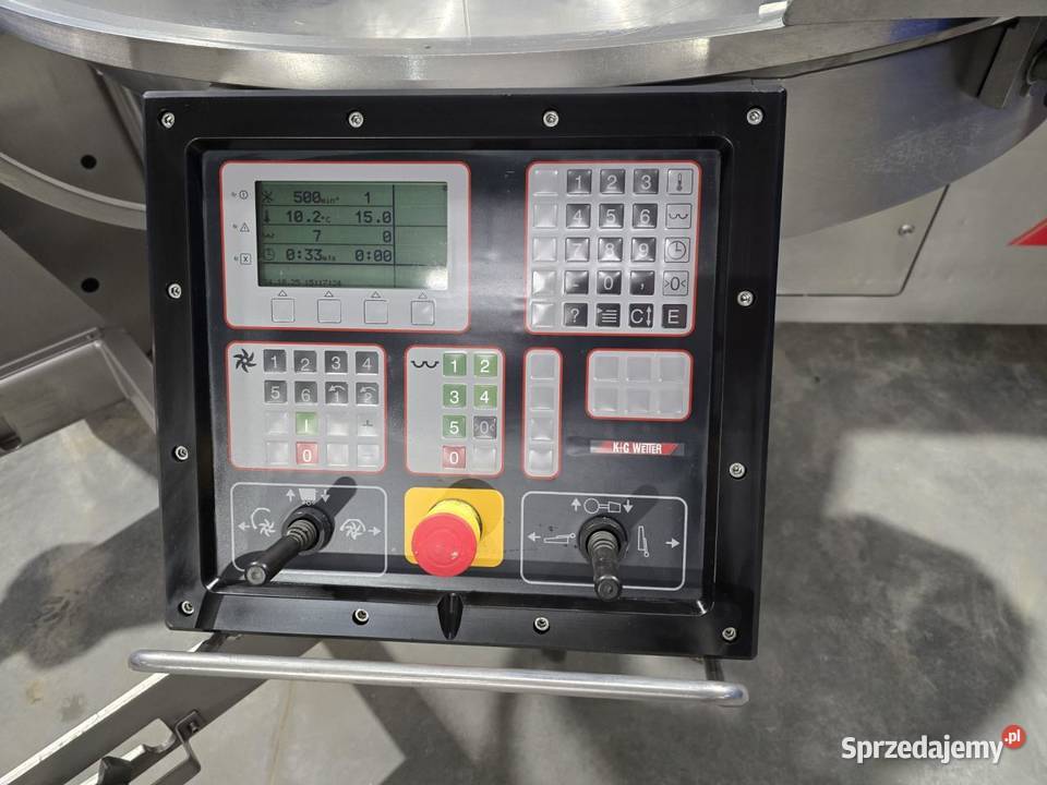 Kuter misowy KG Wetter 200 STL maszyny masarskie Niedźwiedź