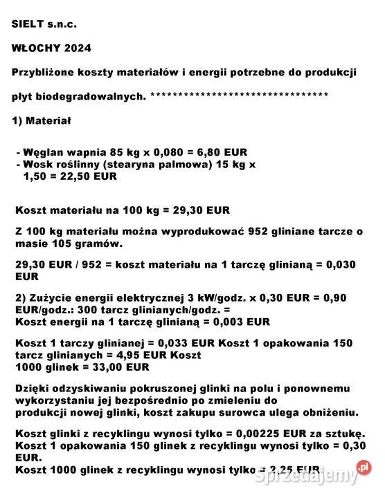 Skeet Trap Maszyna wtryskarka do produkcji dolnośląskie Włóki