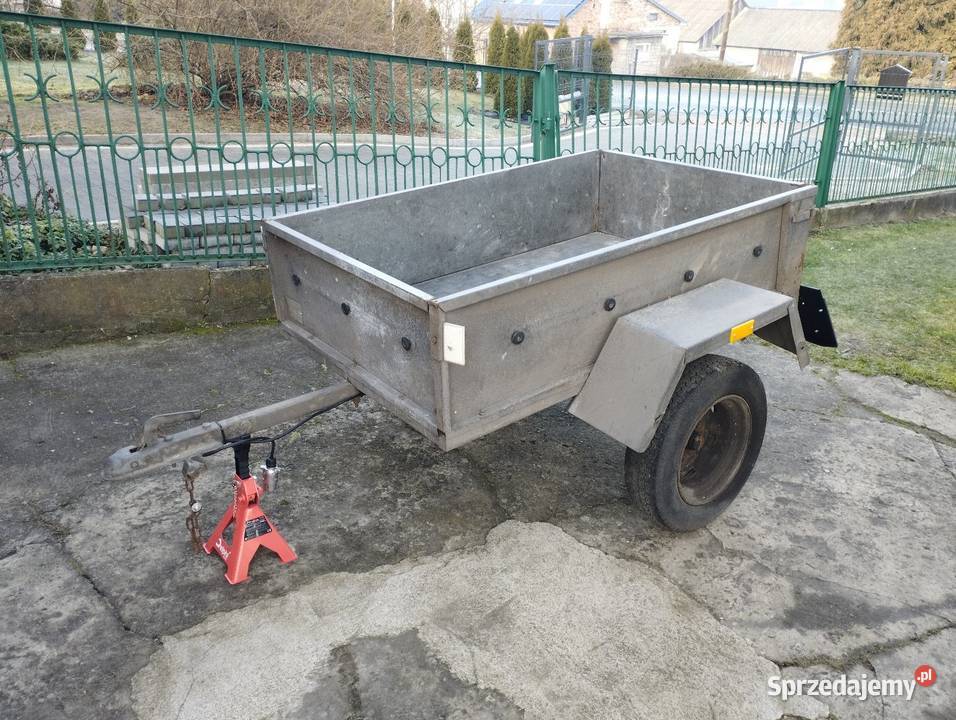 Przyczepka samochodowa zarejestrowana 1 Pilica