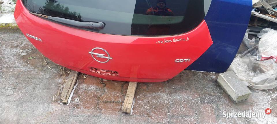 Klapa bagażnika tylna Opel Corsa D 2010 r Kolor osobowe Szczecin