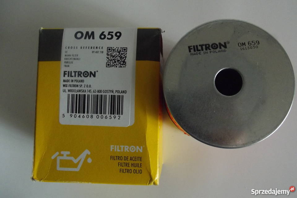 Filtr oleju OM 659 FILTRON lubelskie Parczew