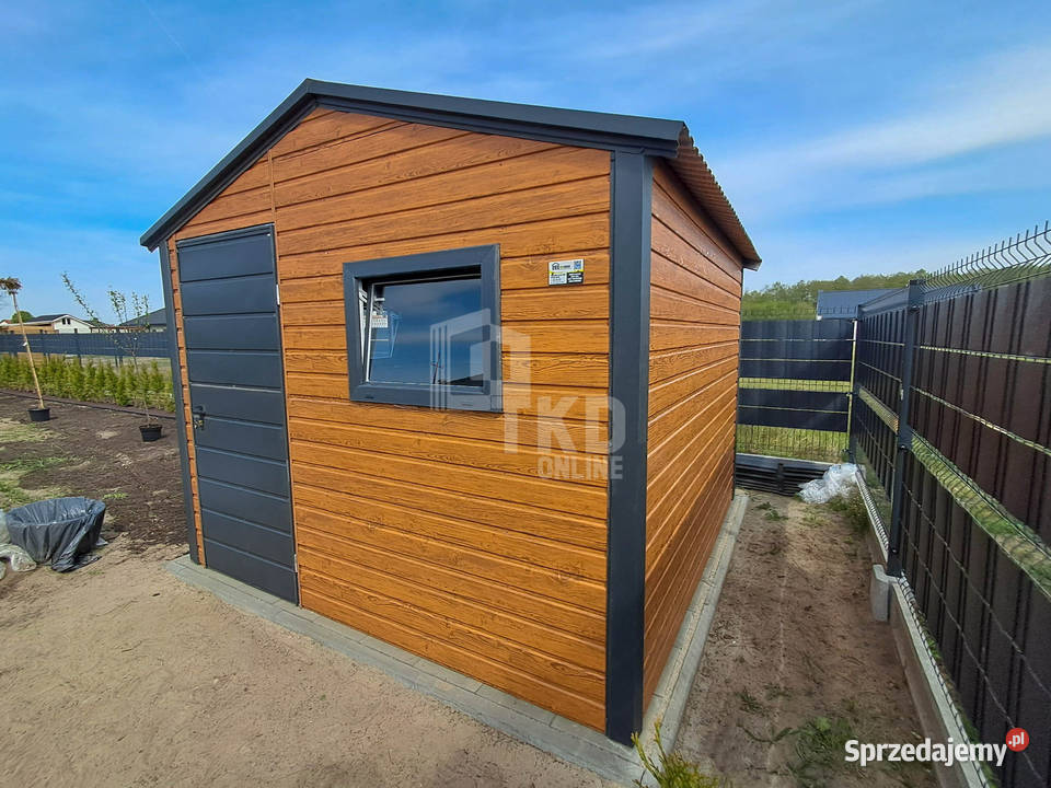 Schowek domek ogrodowy 3x25m drzwi 2x okno dach