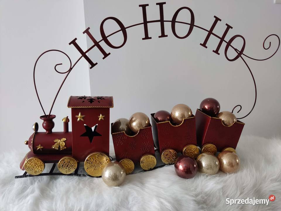 Pociąg metalowy vzerwony Ropczyce