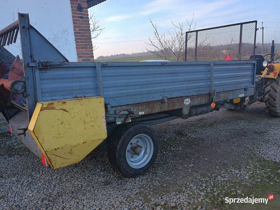 Rozrzutnik obornika jednoosiowy 35 t Czarna Izbica