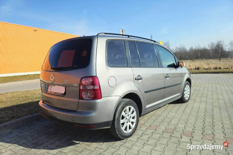 VW Touran 19 TDI 105 2008r nieuszkodzony Kielce