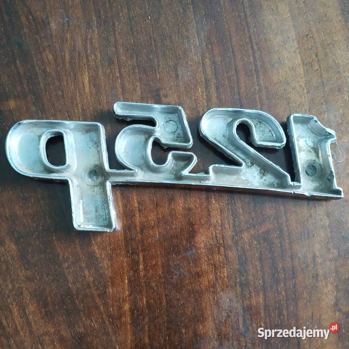 Emblemat znaczek logo Fiat 125p