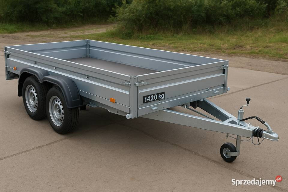 Dokumenty do przyczepki 2 osie burtowe Łozina sprzedam