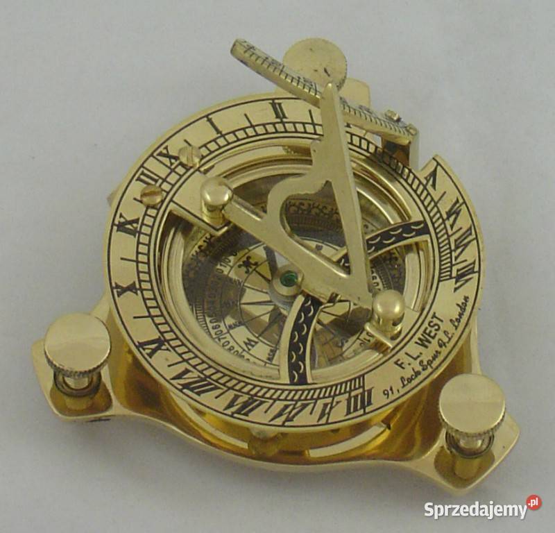 Zegar słoneczny inklinacyjny Dollonda Żeglarstwo Warszawa