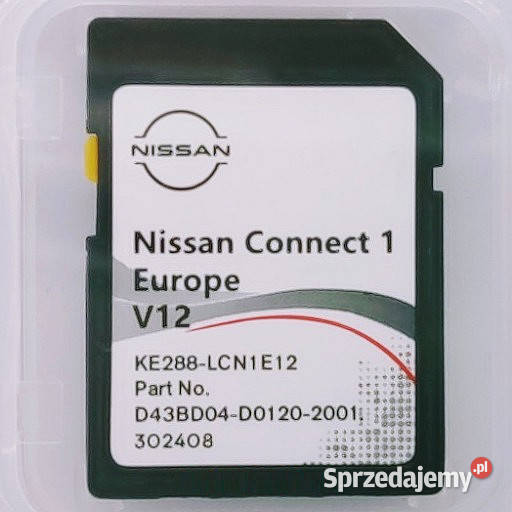 Polskie menu lektor Nissan Qashqai Juke Mapa Olsztyn