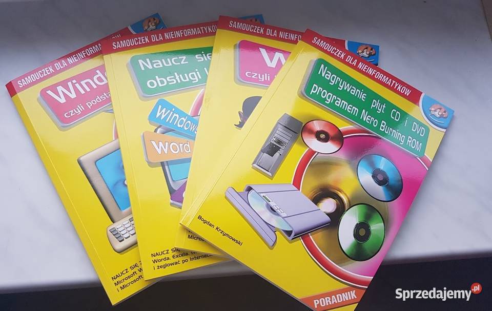 Płyta CD z serii Kurs obsługi komputera 4 sztuki Zielona Góra