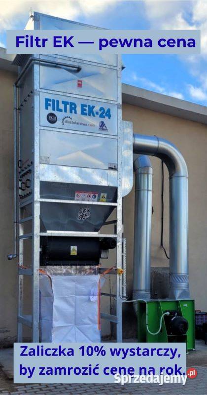 Filtr EK24Odciąg trocin o wydajności 9000mh Stalowa Wola