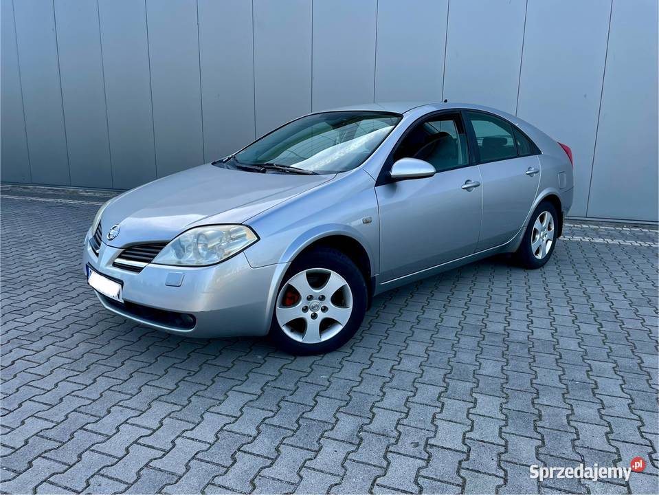 ŚlicznyZadbanyNissanPrimeraP122003r20Benz199Przeb Zarejestrowany w Polsce