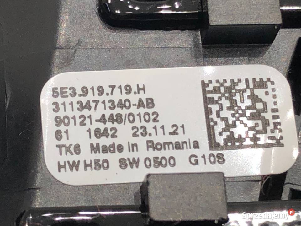 PRZEŁĄCZNIKI KIEROWNICY MULTIFUNKCJA SKODA podkarpackie