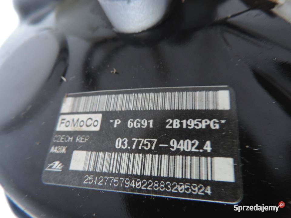 FORD S 22 TDCI SERWO HAMULCA 6G912B195PG osobowe Wspomaganie hamulca