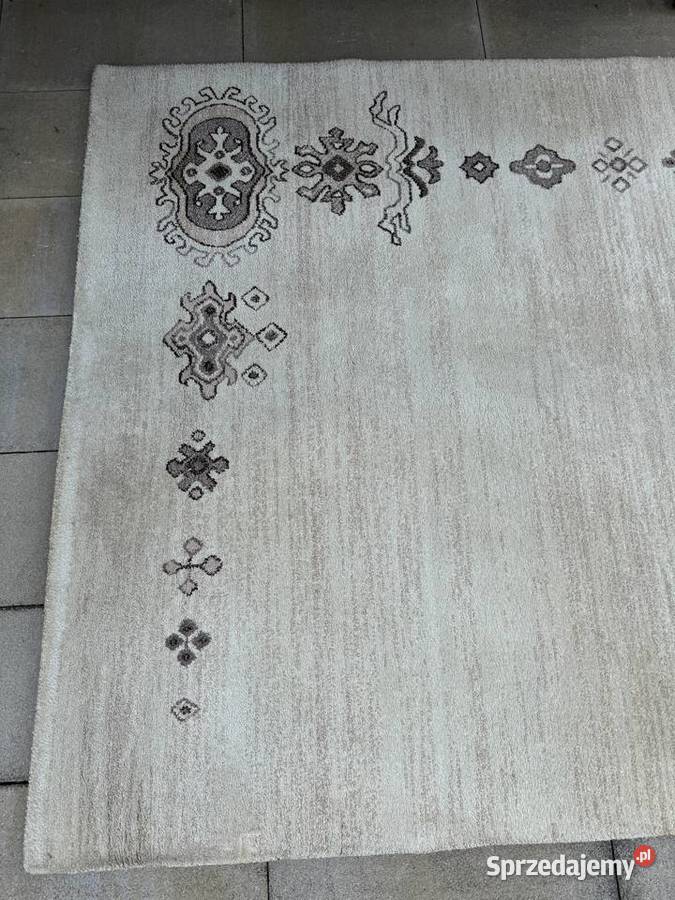 Dywan pokojowy prostokątny 170x240 beżowy Garwolin