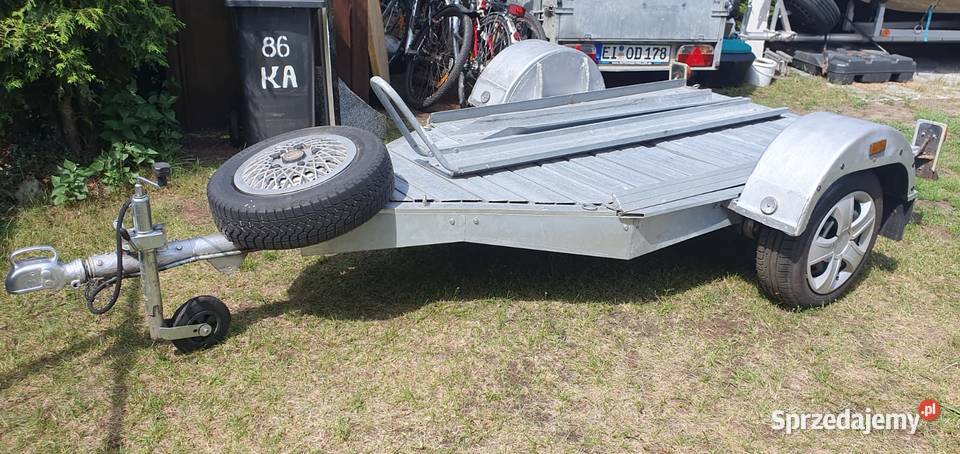 Przyczepka do przewozu motocykli kłaków skuterów Polkowice