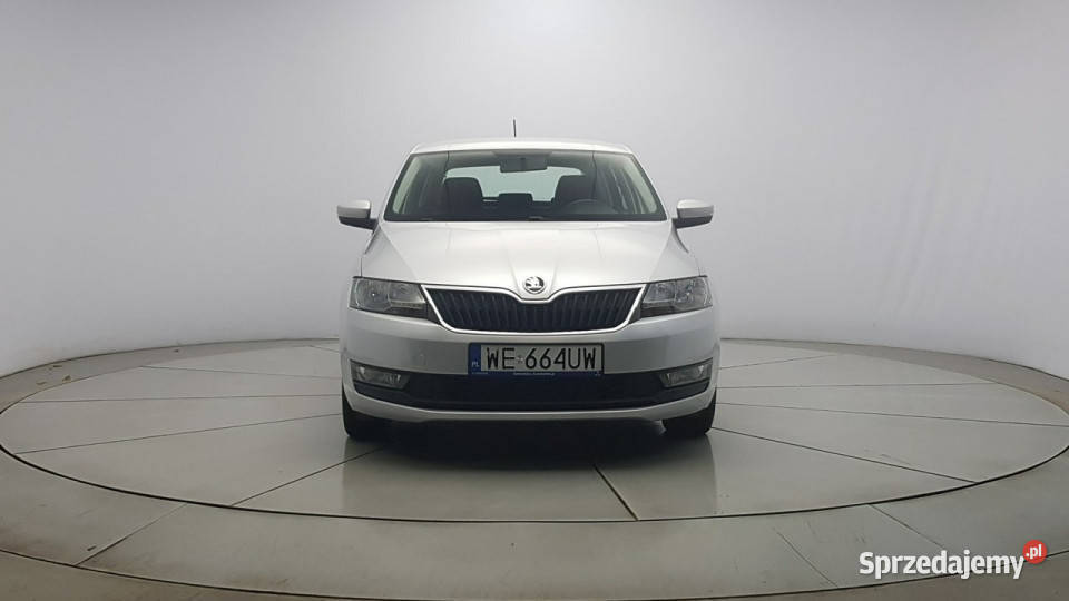 koda RAPID 10 TSI Ambition Z Polskiego Salonu nieuszkodzony Warszawa