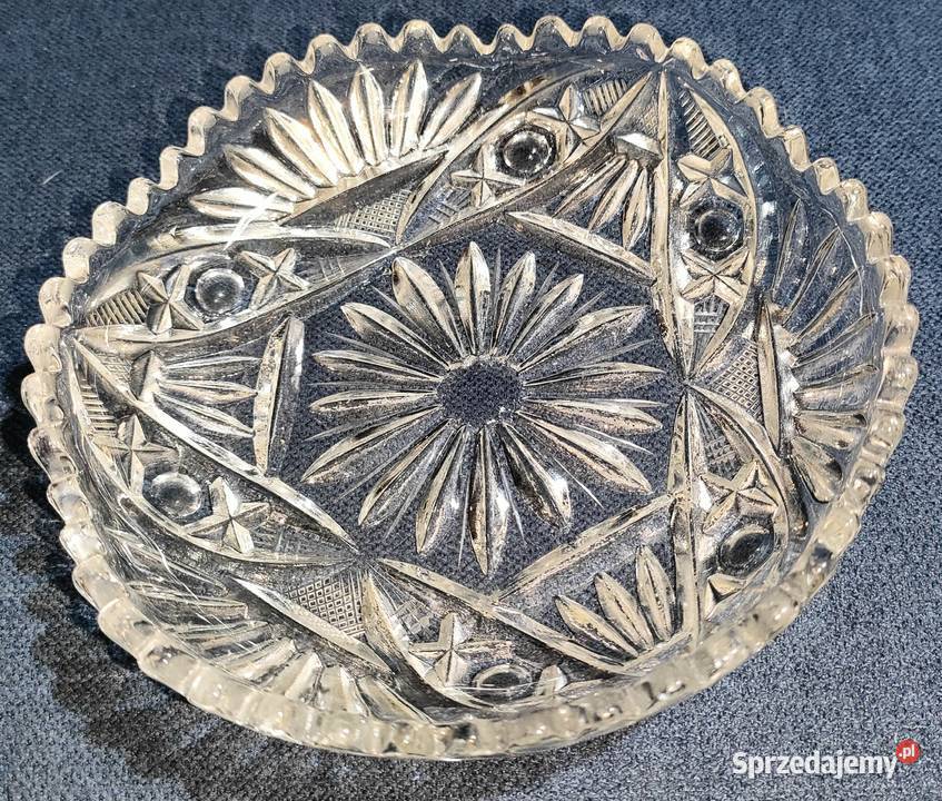 Zestaw szkła kryształowego miseczki patera i Bielsko-Biała