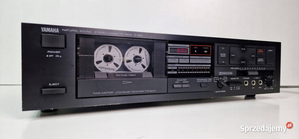 Magnetofon cassette deck Yamaha K520 K 520 Magnetofony Międzychód