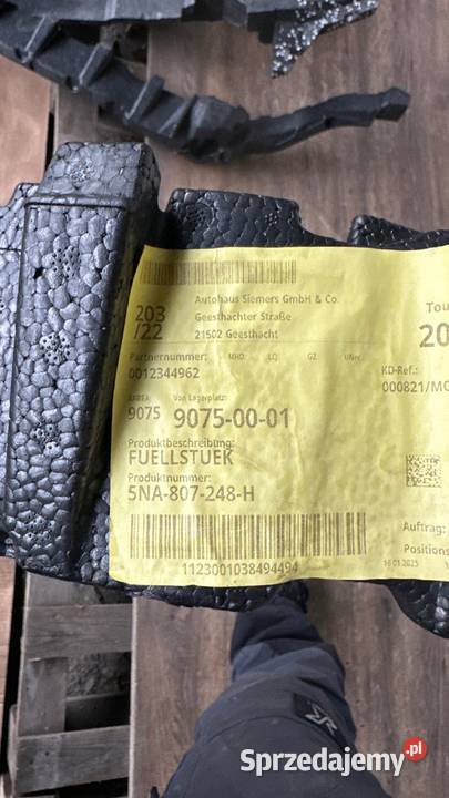 VW TIGUAN II 5NA 2015 ABSORBER PIANKA BELKA lubuskie Gorzów Wielkopolski