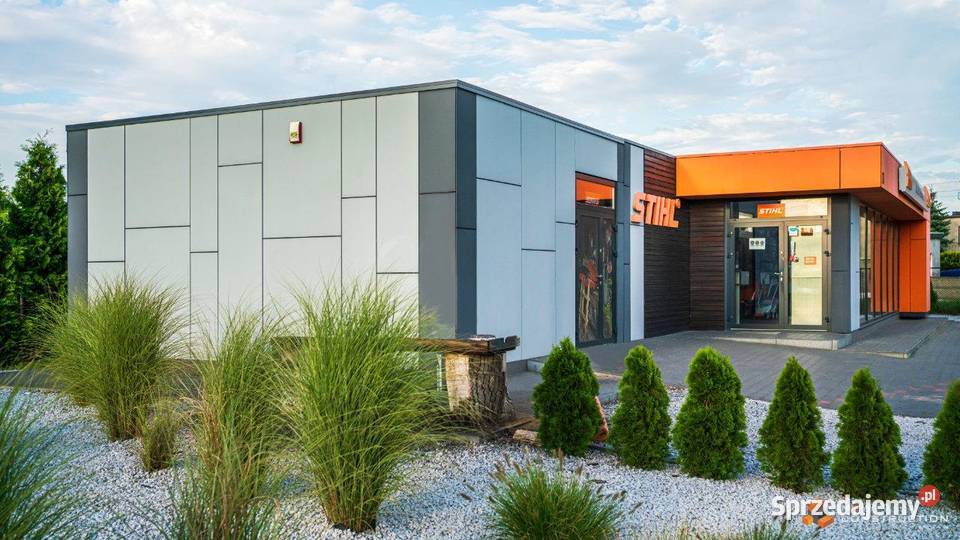 Sklep modułowy nowoczesny pawilon handlowy 162m2 Poznań