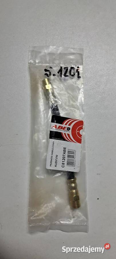 Przewód hamulcowy tył OE 433611775A VW Golf II Przewody hamulcowe pomorskie Luzino sprzedam