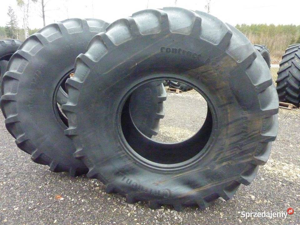 2x Opona używana rolnicza 68085R32 CONTINENTAL Zaścianki
