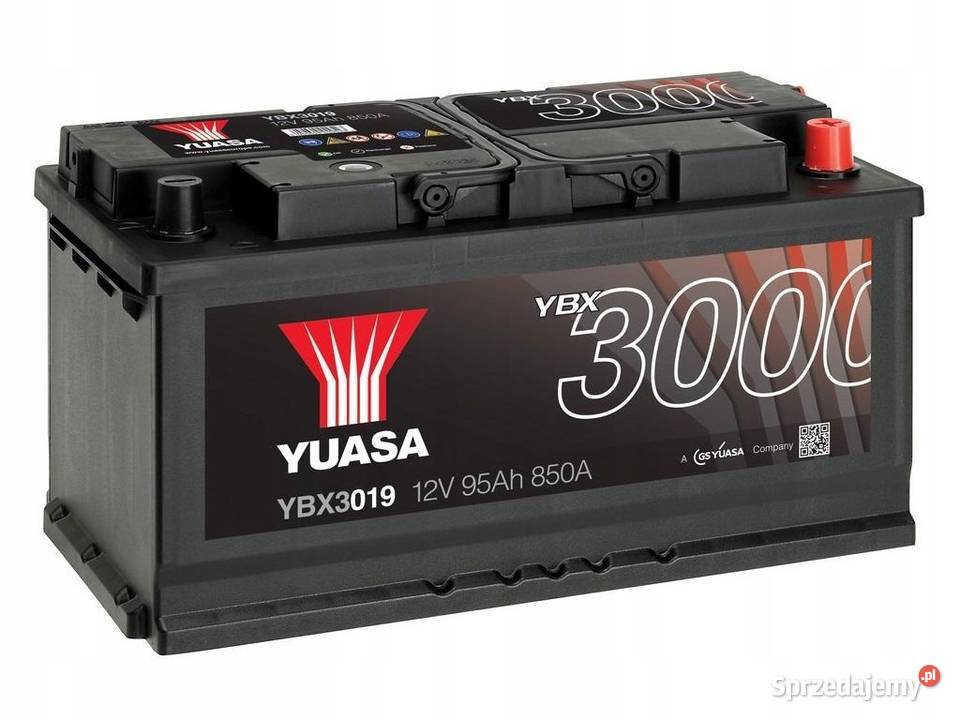 Akumulator Yuasa 12V 95Ah 850A P YBX3019