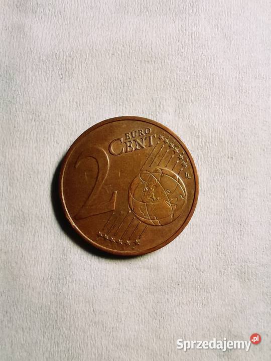 Austria 2 Euro Cent 2002 Vienna Miedź Ząbki
