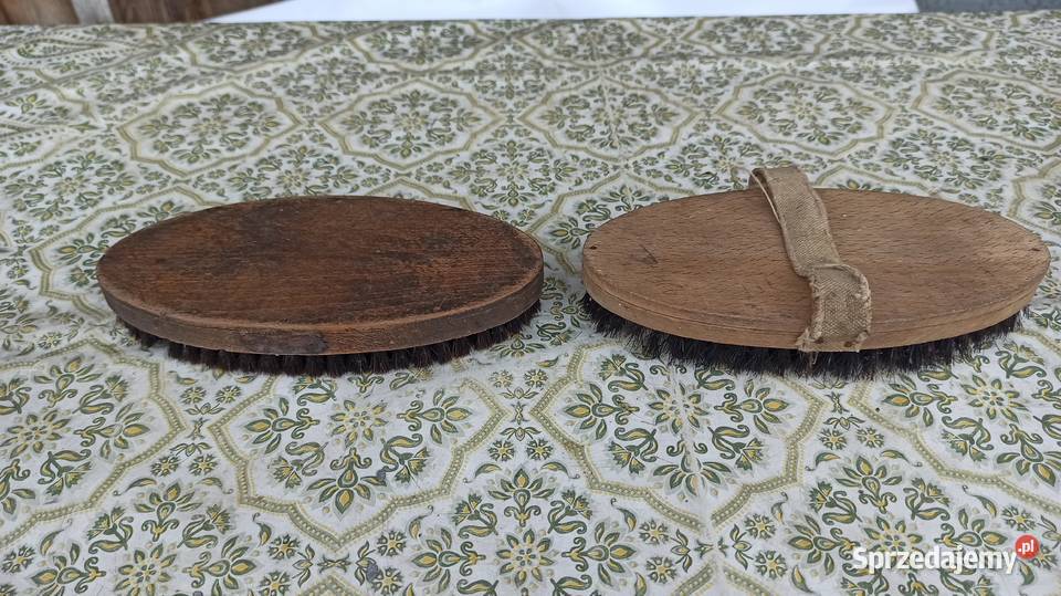 Stare szczotki kartacz do brody ubrań Wieluń