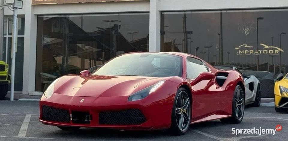 2017 Ferrari 488 Spider 39L dolnośląskie Wrocław