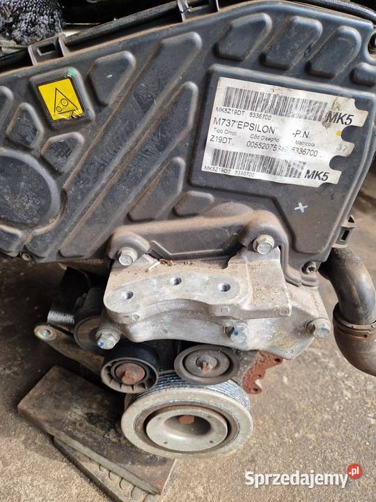 OPEL VECTRA ZAFIRA Z19DT 240 PRZEBIEG SILNIK osobowe Słowikowo