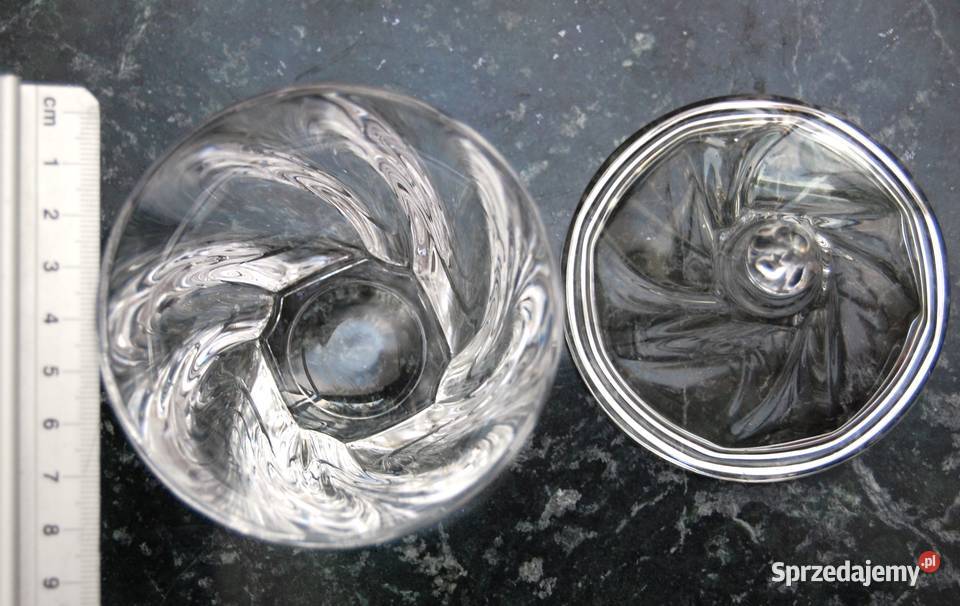 Klasyczna szklana cukiernica szkło przezroczysty Lublin sprzedam