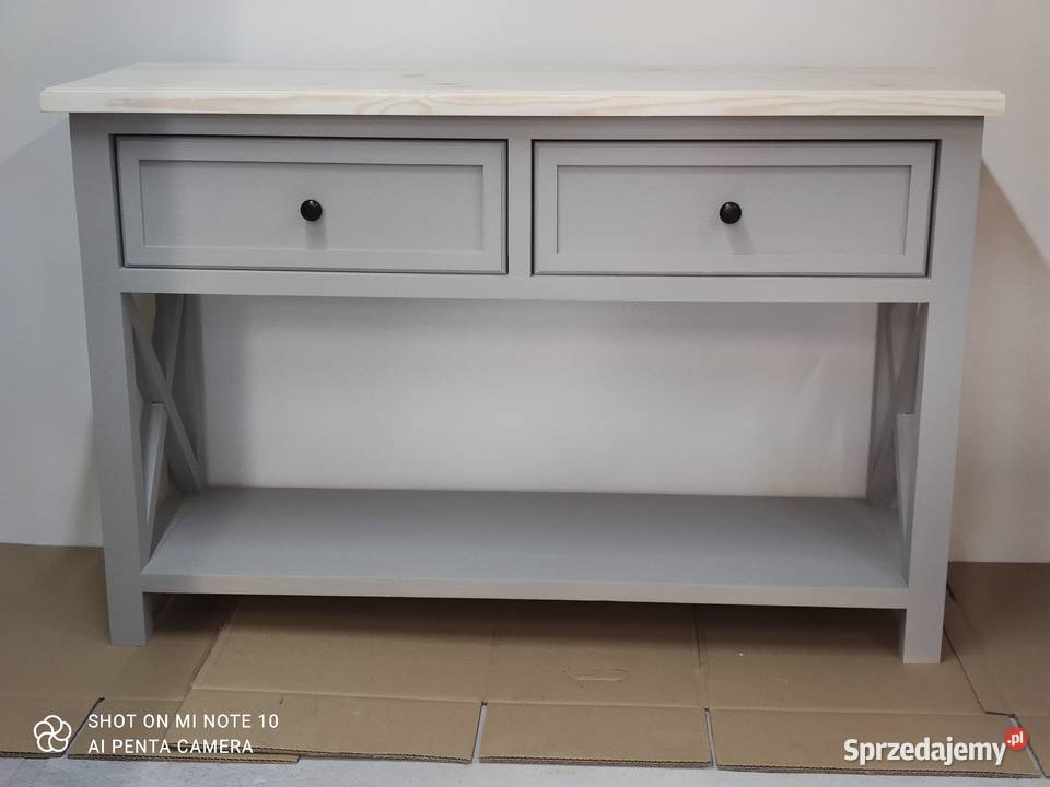 Konsola drewniana 110cm Szafy, regały, półki łódzkie Zduńska Wola