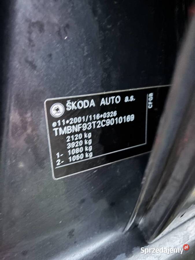 Skoda superb II 20 TDI 2011 Kombi Rok produkcji 2011 sprzedam