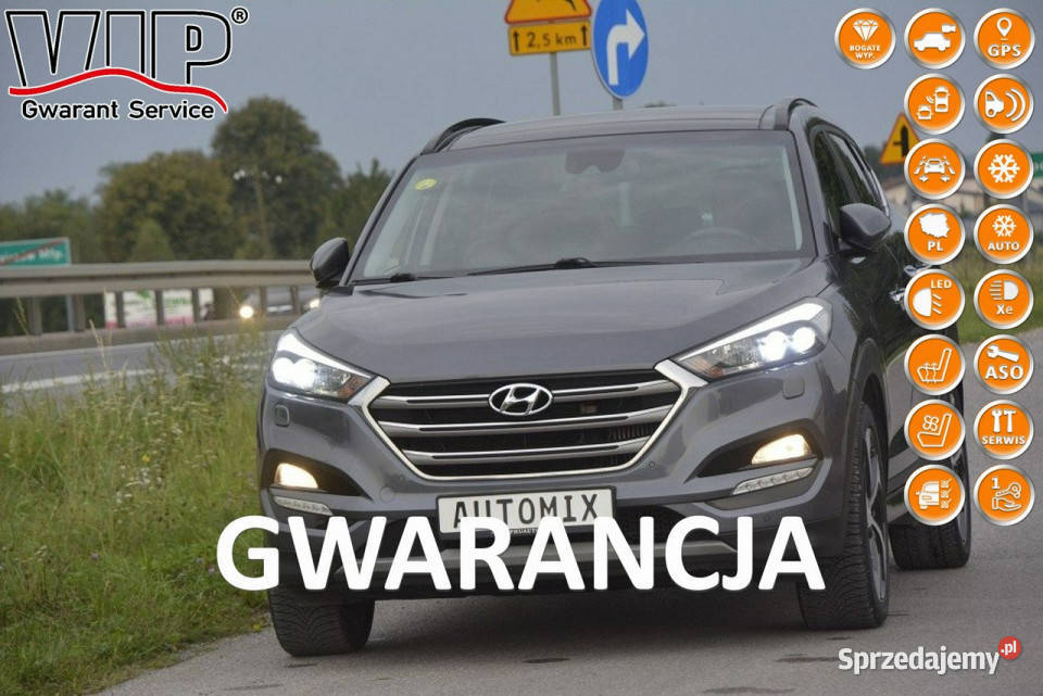Hyundai Tucson 20CRDI doinwestowany nawi skóra ESP