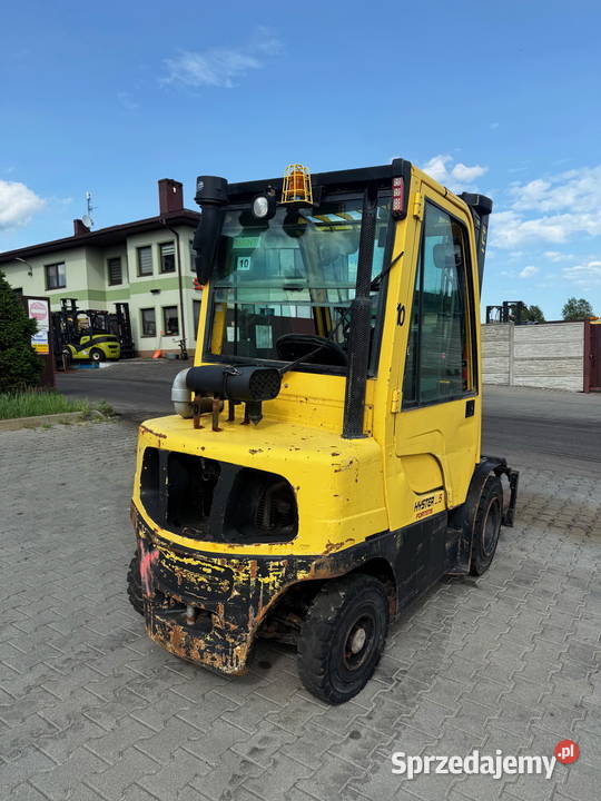 wózek widłowy HYSTER H25FT diesel Yanmar Triplex Hyster