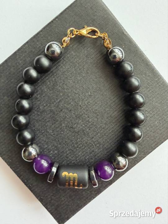 Bransoletka z kamieni naturalnych znak zodiaku Łomża