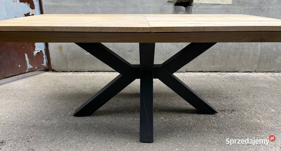 Rozkładany stół Savilo 180x105 loft Habufa Dom i Ogród Opole
