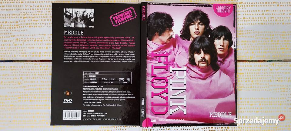 PINK FLOYD Meddle Biografia Filmowa DVD Stan rock Wąbrzeźno