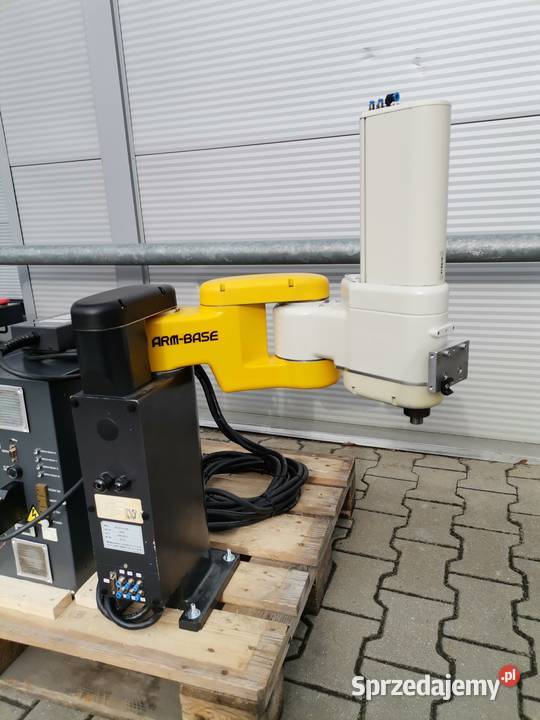 Robot przemysłowy 2x HIRATA panel oper kable Gorzów Wielkopolski