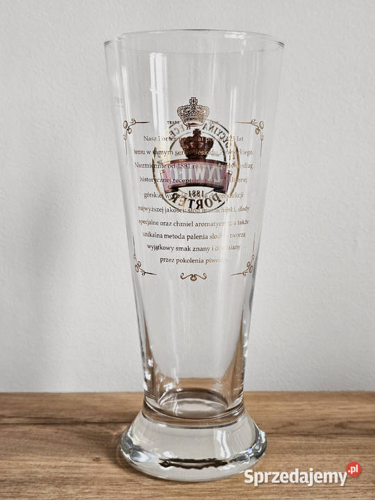 Szklanka pokal kufel piwo Żywiec porter 03 l