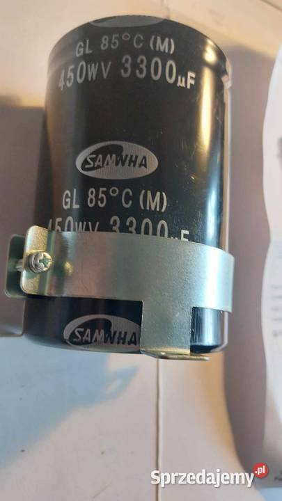 kondensator SAMWHA 3300 uF 450WV Dąbrowa Górnicza sprzedam