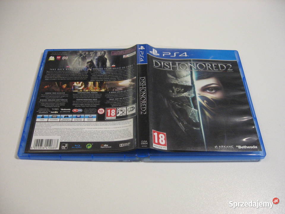 Dishonored 2 GRA 4 Opole 0835 sprzedam