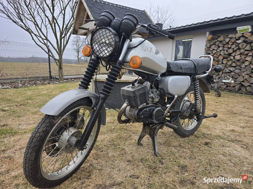 Sprzedam MZ etz 125 z papierem 43613km Motocykle, skutery, quady