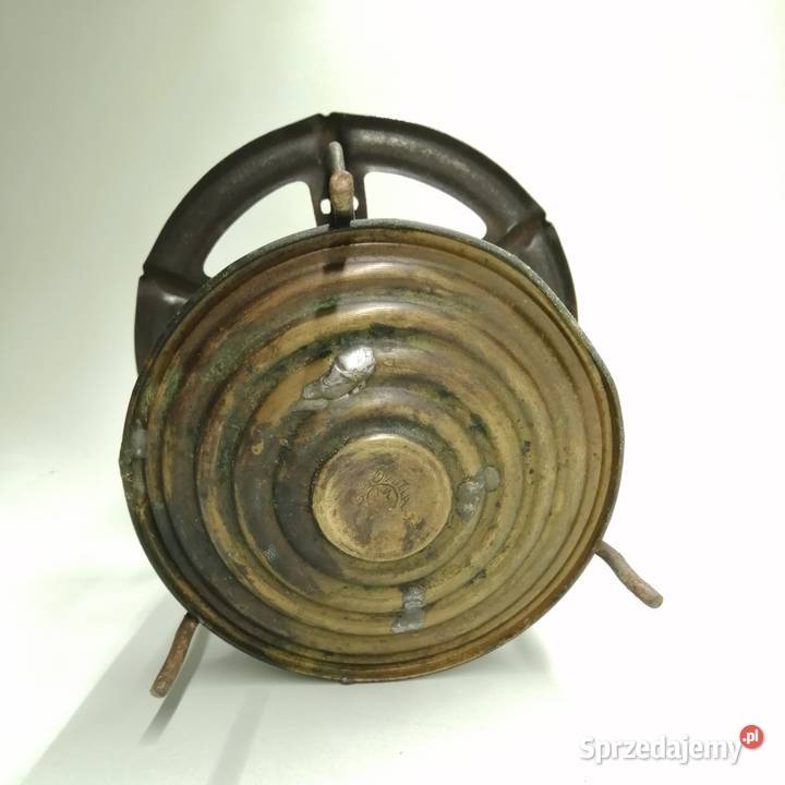 Zabytkowa kuchenka na naftę mosiężna Antyki małopolskie Kraków