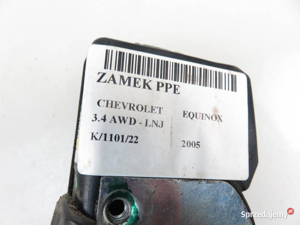 ZAMEK PRAWY PRZEDNI CHEVROLET EQUINOX R16643680