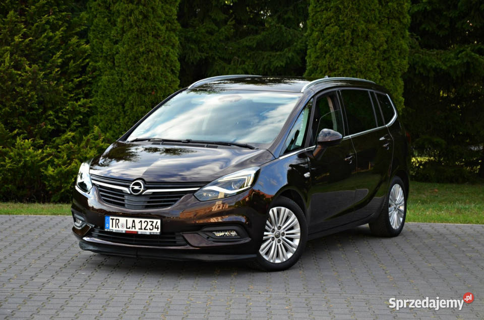 Opel Zafira 14T 140 7 Osób Navi Kamera Właśnie Zafira Ostrów Mazowiecka